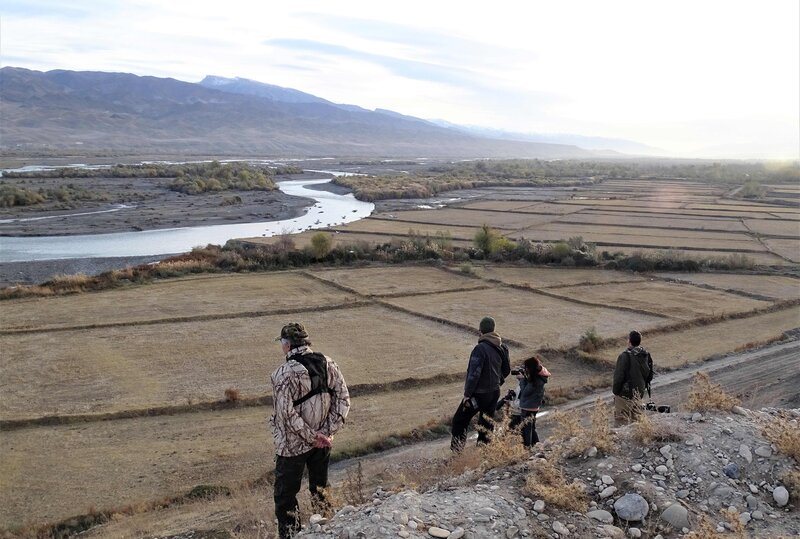 View of the Zarafshan Valley in Tajikistan. Photo N. Marmazinskaya