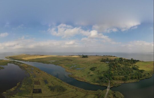 Die Insel Koos von oben (c) Tobias Dahms