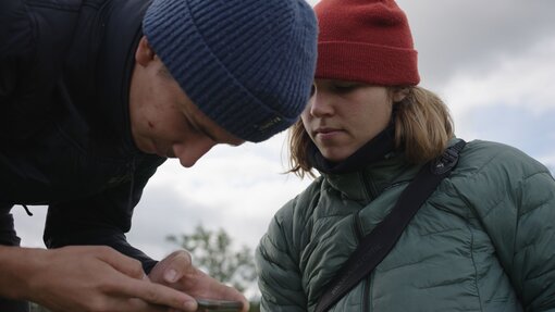Monitoring im Naturschutzgebiet Karrendorfer Wiesen Foto: Max Sänger