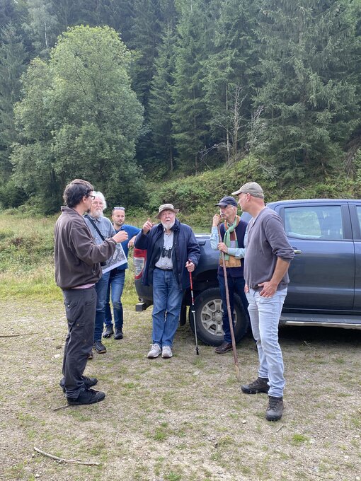 Exkursion: Besichtigung Mennekes Werdende Wildnis. Fotoarchiv: Michael Succow Stiftung