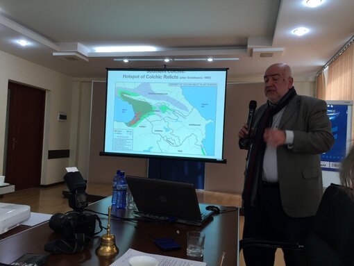 November 2016, Batumi, Prof. Nugzar Zazanashvili auf dem World Heritage Workshop