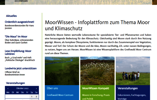 MoorWissen relaunched (Bild: greifswaldmoor.de)