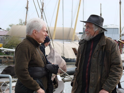 Dieter Mennekes mit Hannes Knapp beim Freundeskreis-Treffen 2016. Fotoarchiv: Michael Succow Stiftung