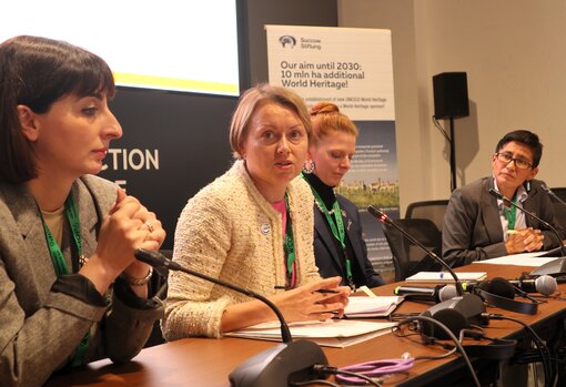 Side Event auf der CBD COP17: Weltnaturerbe als Instrument für den globalen Biodiversitätsschutz. Foto: N. Malazonia & J. Wunderlich / Michael Succow Stiftung