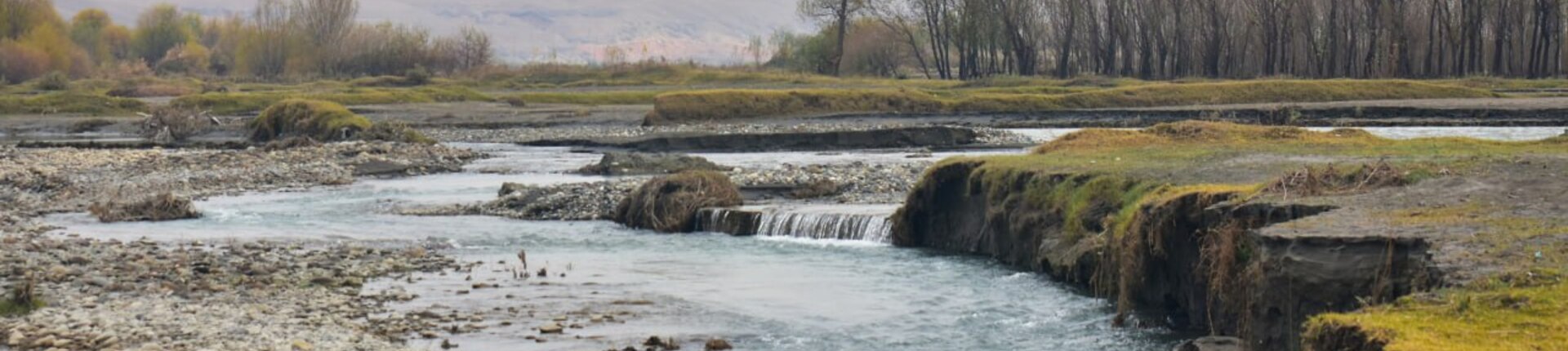 Zarafshan-Fluss in Zarafshan-Schutzgebiet in Tadschikistan. Foto: M. Gritsina. Foto: M. Gritsina