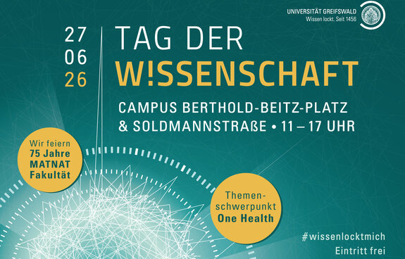 Tag der Wissenschaft 2026 in Greifswald