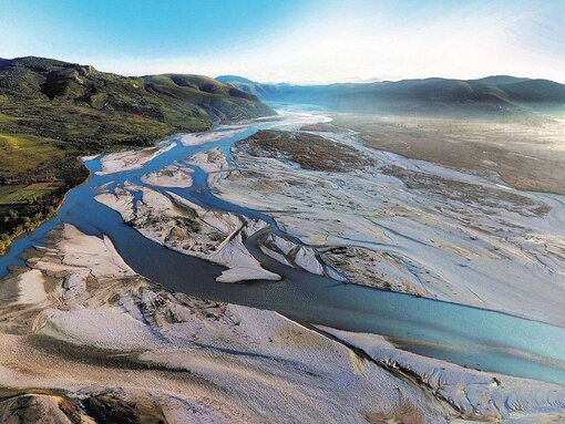 Vjosa in Albania - one of the last wild rivers in Europea (c) Gregor Subic