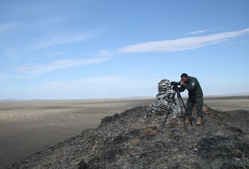 Expedition in die Wüste Foto: J. Wunderlich/ Michael Succow Stiftung