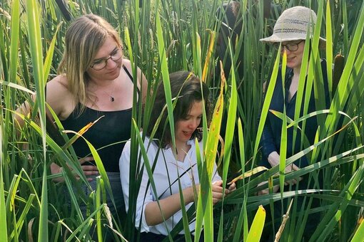 Zu Besuch: MdEP Delara Burkhard, MdB Anna Kassautzki Zu Besuch: MdEP Delara Burkhard, MdB Anna Kassautzki