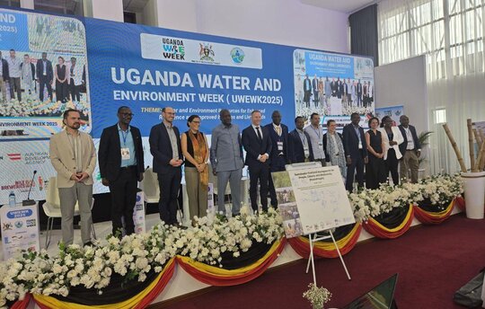 Project launch “Peat4People” at the Uganda Water and Environment Week 2025. Photo: Michael Succow Foundation / Samer Elshehawi