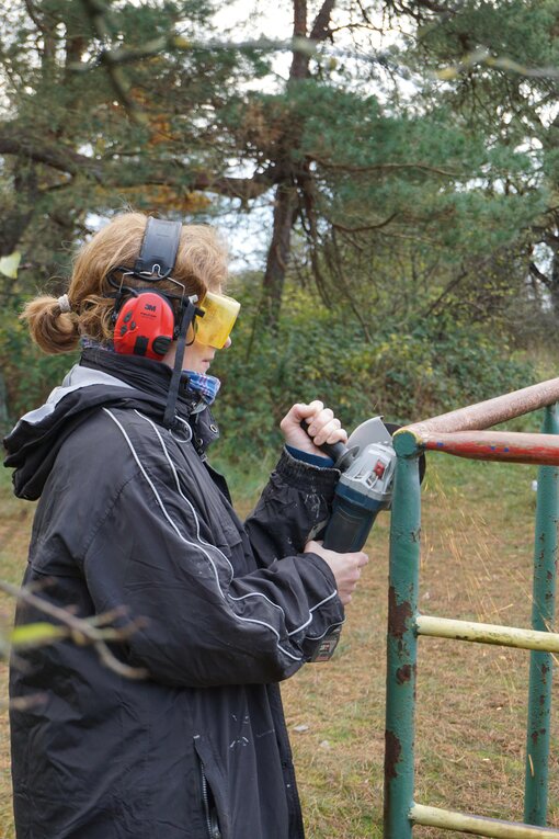 Die Demontage erfolgte fachgerecht.