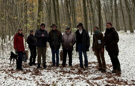 Goor-Exkursion mit dem Wissenschaftlichen Beirat - Winterlicher Austausch im Naturerbegebiet
