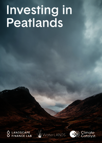 Cover Investing in Peatlands