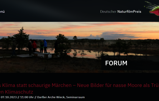 Ankündigung Deutsches Naturfilmfestival (Bild: Deutsches Naturfilmfestival)