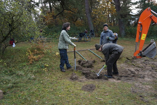 Deswegen muss er weichen.