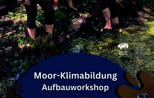Einladung zum Aufbauworkshop "Moor- und Klimabildung" (Card: T. Feldmann)