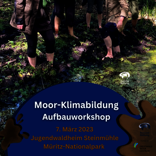 Einladung zum Aufbauworkshop "Moor- und Klimabildung" (Card: T. Feldmann)