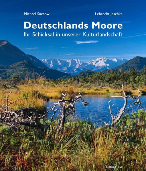 Titelbild des Moorbuches, das die wichtigsten Moore Deutschlands vorstellt.