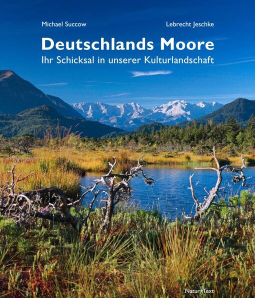 Titelbild des Moorbuches, das die wichtigsten Moore Deutschlands vorstellt.