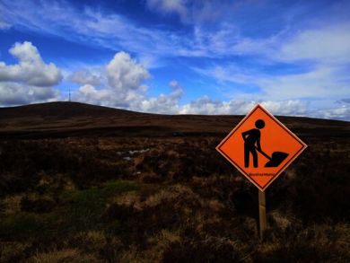 Hochmoor in Irland (Foto: J. Peters)