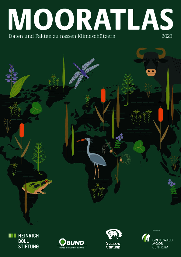 Cover Mooratlas (Bild: (Succow Stiftung, Heinrich-Böll-Stiftung, BUND)