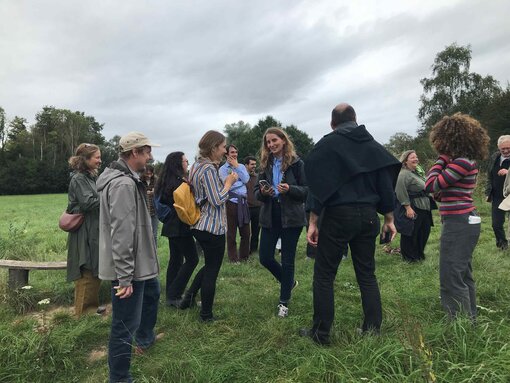 Exkursion in die Feuchtgebietslandschaft des Dijle-Tals. Foto: Iryna Shchoka