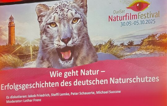 Podiumsdiskussion auf dem Darßer NaturFilmFestival gibt Einblicke in WIE GEHT NATUR?!